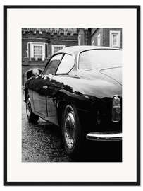 Gerahmter Kunstdruck Vintage Auto in London