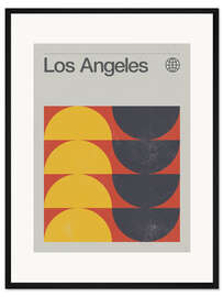 Gerahmter Kunstdruck Los Angeles