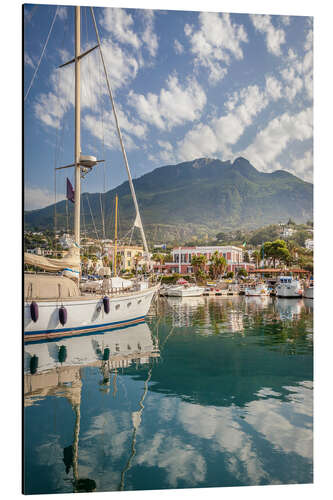 Aluminiumsbilde Port of Lacco Ameno on Ischia