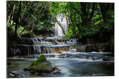 Galleritryk Picturesque waterfall