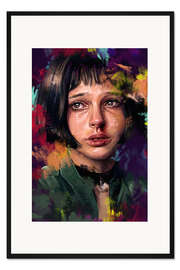 Gerahmter Kunstdruck Mathilda