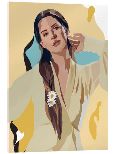 Acrylglas print Mellow Yellow
