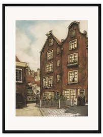 Gerahmter Kunstdruck Bagijnhofje