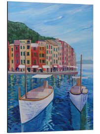 Print på aluminium Portofino - Pearl of the Mediterranean on the Italian Riviera