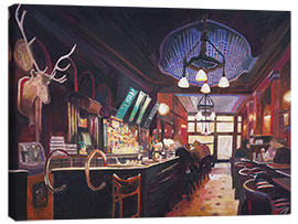 Obraz na płótnie The Deer Pub - Typical Irish bar scene