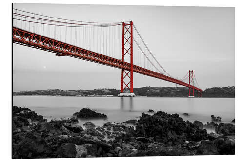 Aluminium print Ponte 25 de Abril I