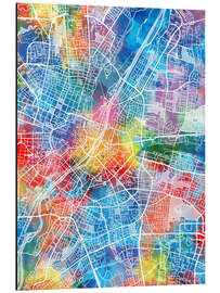 Magnettafel München Stadtkarte