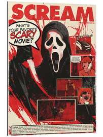 Magnettafel Scream – Schrei!