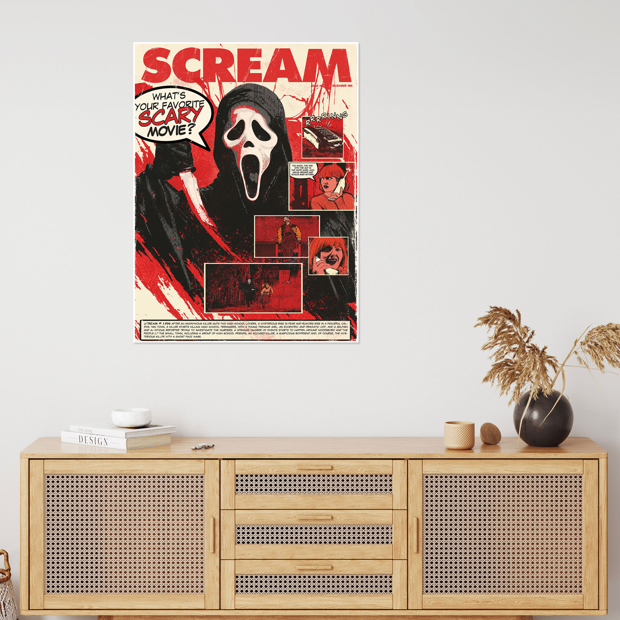 Scream 6 Chracters | Art Board Print