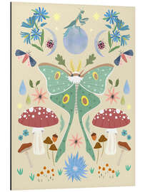 Magnettafel September Mond geht auf