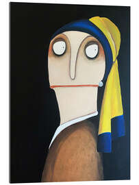 Acrylglas print Our Aunt Bartsch With the Pearl Earring