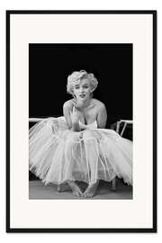 Gerahmter Kunstdruck Marilyn Monroe im Tutu