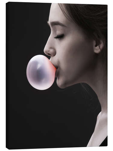 Canvas print Chewing gum