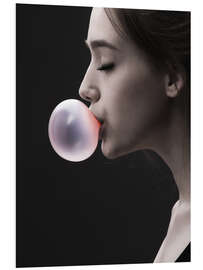 Tableau en PVC Chewing gum