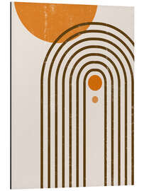 Magnettafel Sonnenuntergang in den Arkaden