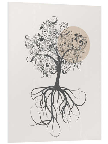 Foam board print Tree of Life