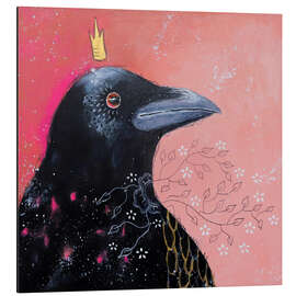 Magnettafel Prinzessin Krähe