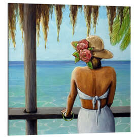 Magnettafel Blick von Palapa