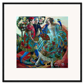 Plakat artystyczny premium w ramie Dance VI