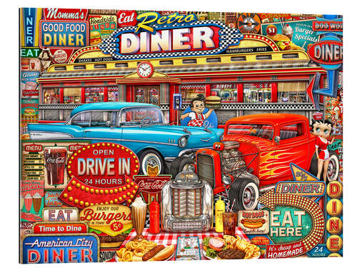 Gallery print Retro Diner Crusin