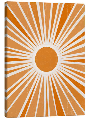 Canvas print Modern sun