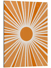 Magnettafel Moderne Sonne