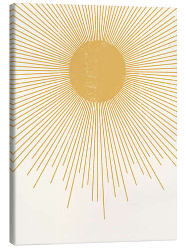 Canvas print Minimalist sun