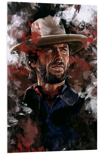 Print på skumplade The Outlaw Josey Wales