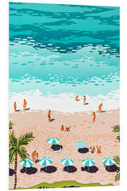 Quadro em PVC Sonhos de praia