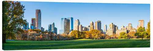 Canvas print New York Central Park in the fall