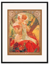 Gerahmter Kunstdruck Lefèvre-Utile