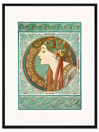 Gerahmter Kunstdruck Lorbeer, 1901