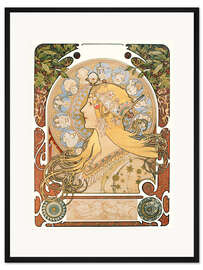 Gerahmter Kunstdruck Zodiac