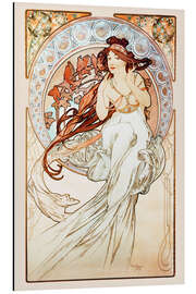 Magnettafel Die Vier Künste - Musik, 1898