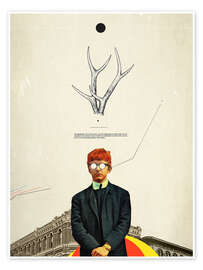 Poster Posture lumineuse - Frank Moth
