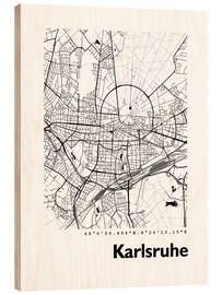 Trebilde Map of Karlsruhe