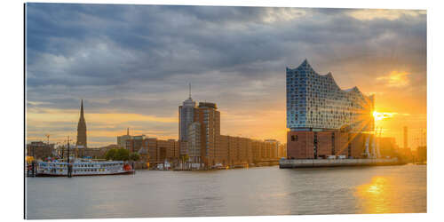 Gallery Print Elbphilharmonie in Hamburg Panorama