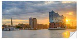 Sisustustarra Elbphilharmonie in Hamburg Panorama