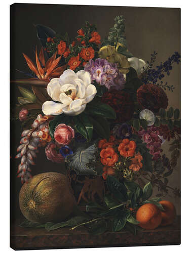 Stampa su tela Fiori in un vaso