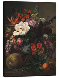 Canvas print Flowers in a vase