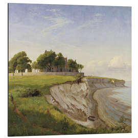 Magnettafel Højerup Kirche auf den Klippen von Stevns