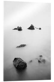 Acrylic print Meoto Iwa rocks on the Japanese coast