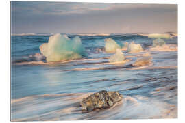 Gallery print Jökulsarlon in the morning light