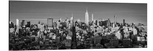 Aluminium print Manhattan skyline