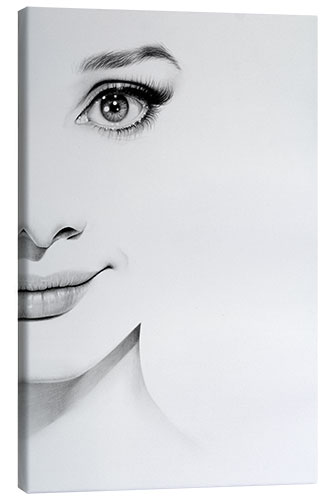 Canvas print Audrey Hepburn VI