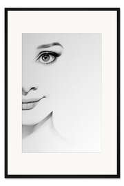 Gerahmter Kunstdruck Audrey Hepburn VI