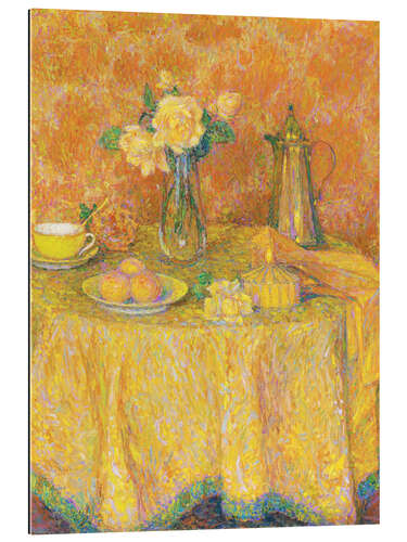 Galleritryck The yellow harmony table