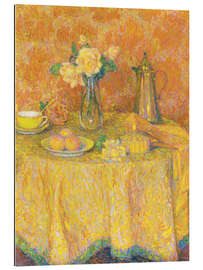 Galleritryck The yellow harmony table