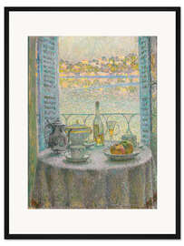 Gerahmter Kunstdruck Der Runde Tisch