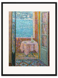 Gerahmter Kunstdruck Der Tisch des Meeres, Villefranche sur Mer